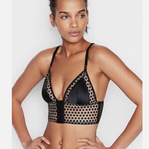 Starburst mesh Bra set